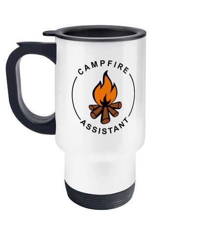 Campfire Assistant Travel Mug