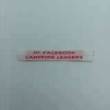 1st Facebook Campfire Leader Badges