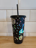 Black Reusable Plastic Cup