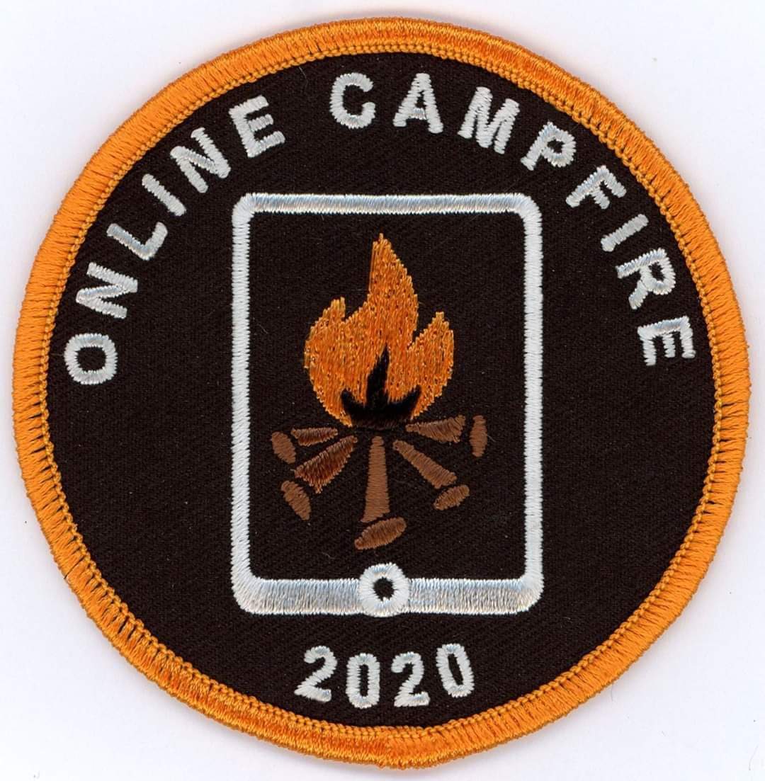Online Campfire 2020 Badge – The Frontline Co | Übergangsjacken