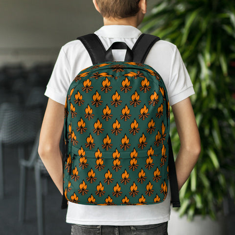 Cub Campfire Printed Backpack