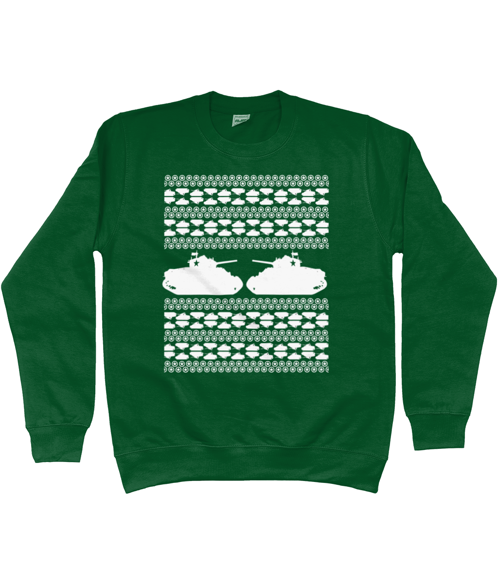 Tank top christmas jumper