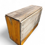 Folding tables with benches