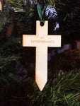 Remembrance Cross Decoration