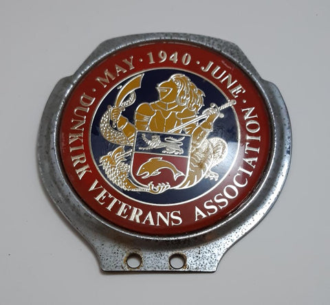 Dunkirk Veteran Car Badge