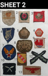 Various Military Insignia