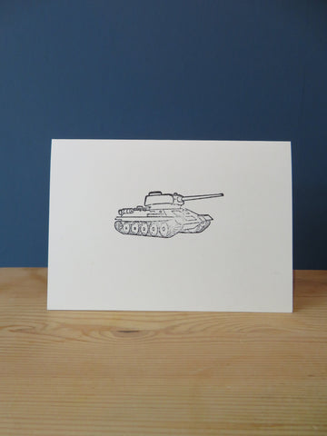 T-34 Tank Greeting Card