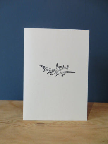 Lancaster Bomber Greeting Card